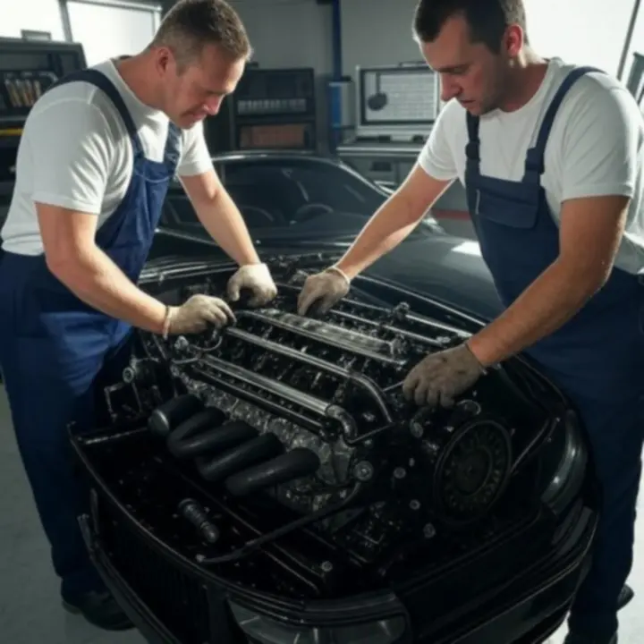 Mechanicy przy pracy