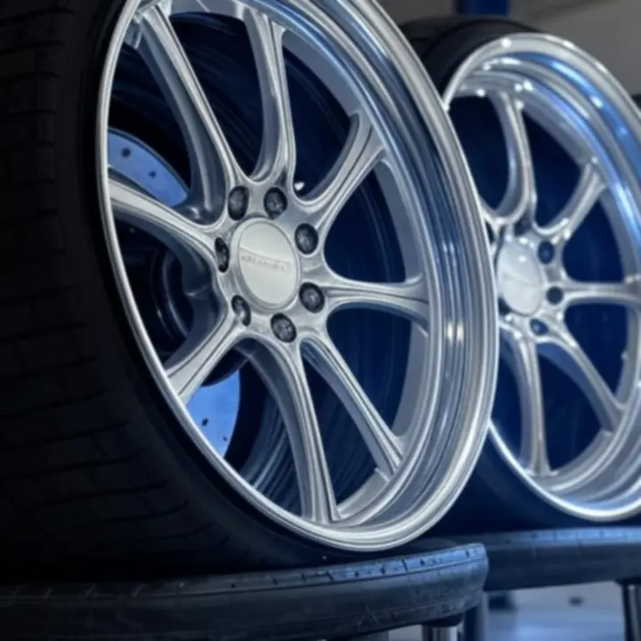 Stylish alloy wheels